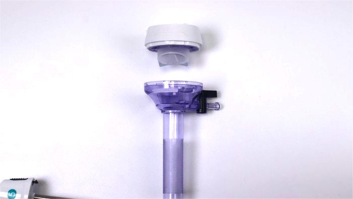 Pengaruh injeksi membentuk proses produksi pada transparansi cannulae trocar