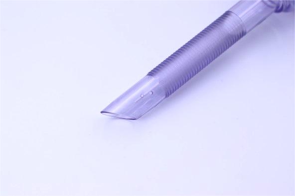 Apa poin kunci karakterisasi struktural dari ujung tusukan alat tusukan mobil?